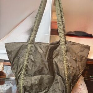 Victoria’s Secret Olive Green Tote Bag